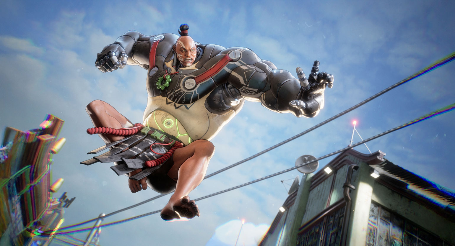 Скриншот: игра Bleeding Edge / Ninja Theory